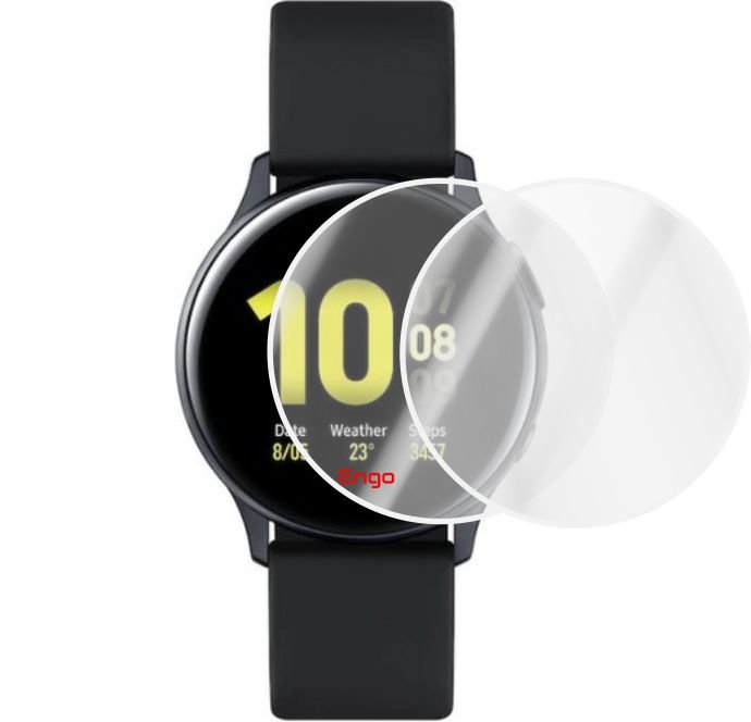 Samsung Galaxy Watch Active 2 40mm Ekran Koruyucu Şeffaf TPU 2 Adet